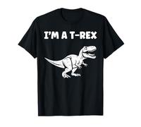 Cute little minimalist tyrannosaurus dinosaur i'm a t-rex T-Shirt