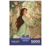 Cute Little Princess Puzzle 1000 Pièces Educa Jouet en Bois Cadeau Unique De l'art De La Décoration Jeu Éducatif Challenge Toy pour Adultes Et Enfants À Partir De 12 Ans 70x50cm/1000pcs