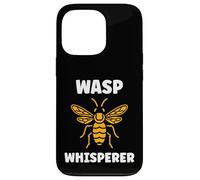 Cute Little Wasp Funny Minimalist Simple Whisperer Wasp Coque pour iPhone 13 Pro