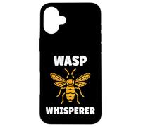 Cute Little Wasp Funny Minimalist Simple Whisperer Wasp Coque pour iPhone 16 Plus