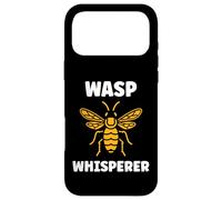 Cute Little Wasp Funny Minimalist Simple Whisperer Wasp Coque pour iPhone 17 Pro Max