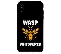 Cute Little Wasp Funny Minimalist Simple Whisperer Wasp Coque pour iPhone XS Max