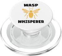 Cute Little wasp Funny Minimalist Simple Whisperer wasp PopSockets PopGrip pour MagSafe