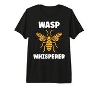 Cute Little Wasp Funny Minimalist Simple Whisperer Wasp T-Shirt Haut de Gamme