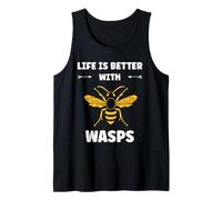 Cute Little Wasp Simple Funny Life is Better with Wasps Débardeur