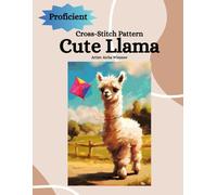 Cute Llama: Cross-Stitch Pattern for Proficient Stitchers