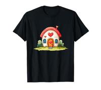 Cute Love Cottage Heart Home Valentines Cosy T-Shirt