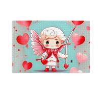 Cute Loving Boy Puzzle en bois pour adulte 1000 pièces pour un festin visuel parfait 1000 pièces