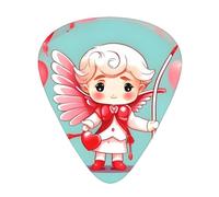 Cute Loving Boy Wzywhj Prints Lot de 12 médiators en ABS pour guitare basse, ukulélé, acoustique ou électrique