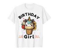 Cute Magical Unicorn Birthday Girl Perfect B-day Present T-Shirt