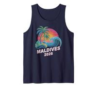 Cute Maldives 2026 Voyage Beaching Vacay Girls Cousins Vibes Débardeur