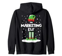 Cute Marketing Elfe Costume de Noël Assorti Sweat à Capuche