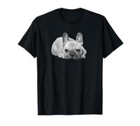 Cute Mens Womens Watercolor Frenchie Dog Lover T-Shirt