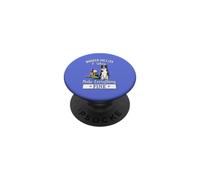 Cute Mens Womens Watercolor Wine Fine Border Collie Lover PopSockets PopGrip Adhésif