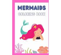 Cute Mermaid Coloring Book
