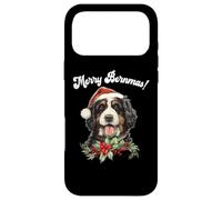 Cute Merry Bernmas Christmas Bernedoodle Dog Lover Coque pour iPhone 17 Pro Max