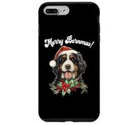 Cute Merry Bernmas Christmas Bernedoodle Dog Lover Coque pour iPhone 7 Plus/8 Plus