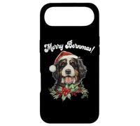 Cute Merry Bernmas Christmas Bernedoodle Dog Lover Coque pour iPhone Air