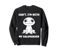 Cute Minimalist Salamanders Simple Can't with My Salamander Sweatshirt
