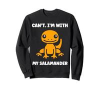 Cute Minimalist Salamanders Simple Can't with My Salamander Sweatshirt