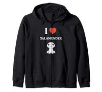 Cute Minimalist Salamanders Small Simple i Love Salamander Sweat à Capuche