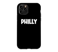 Cute Modern, Comic-Style White Font: First Name Philly Coque pour iPhone 11 Pro