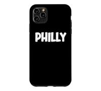 Cute Modern, Comic-Style White Font: First Name Philly Coque pour iPhone 11 Pro Max