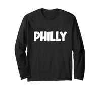 Cute Modern, Comic-Style White Font: First Name Philly Manche Longue