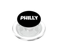 Cute Modern, Comic-Style White Font: First Name Philly PopSockets PopGrip pour MagSafe