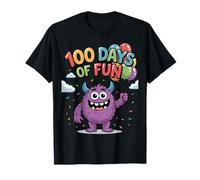 Cute Monster 100 Days of Fun School Celebration T-Shirt