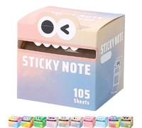 Cute Monster Pattern Sticky Note, Funny Pastel Animal Post It Notes, Pull-Out Memo Pads, Creative Multi Purpose Sticky Note, Pretty Post It Notes, Small To Do List (F)