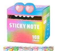 Cute Monster Pattern Sticky Note, Funny Pastel Animal Post It Notes, Pull-Out Memo Pads, Creative Multi Purpose Sticky Note, Pretty Post It Notes, Small To Do List (J)
