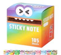 Cute Monster Pattern Sticky Note, Funny Pastel Animal Post It Notes, Pull-Out Memo Pads, Creative Multi Purpose Sticky Note, Pretty Post It Notes, Small To Do List (D)