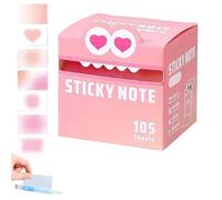 Cute Monster Pattern Sticky Note, Funny Pastel Animal Post It Notes, Self Adhesive Cartoon Notes Memo Pads, Notepads Stationery，Back to School for Teachers & Students (#J)