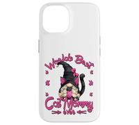 Cute Mothers Day GNOME Mama for Nana Worlds Best Cat Mommy Coque pour iPhone 14