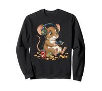 Cute Mouse Manette de Jeu vidéo PC Console Gaming Nerd Sweatshirt