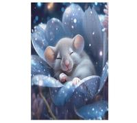 Cute Mouse Puzzle en Bois EnfFourmi 1000 Pièces - Jeu Educatif Motricité Fine Et Concentration - Puzzles pour Adultes （78×53cm）