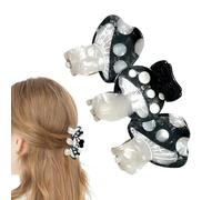 Cute Mushroom Claw Clips, Claw Clips Cute, Acrylic Acetate Fun Claw Clips, Funny Mushroom Hair Clips, Fashion Hair Accessories Non-slip Barrette Jaw Clamps For Women Girls