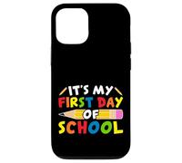 Cute My First Day of School - Retour à l'école Enseignants Enfants Coque pour iPhone 12/12 Pro