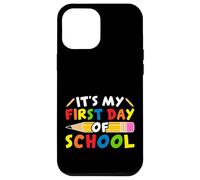 Cute My First Day of School - Retour à l'école Enseignants Enfants Coque pour iPhone 12 Pro Max