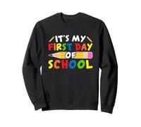 Cute My First Day of School - Retour à l'école Enseignants Enfants Sweatshirt