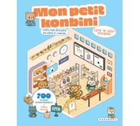 Marabout Autocollants Cute 'n' cosy - Mon petit konbini : Crée ton épicerie de rêve à l'infini