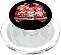 Cute Nurse RN ICU ER Nains de Saint-Valentin Médical Travailleur PopSockets PopGrip pour MagSafe