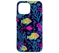 Cute Ocean Fish in Coral Reefs Summer Pattern Coque pour iPhone 16 Pro Max