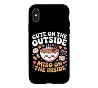 Cute on The Outside, Miso on The Inside. Cute Ramen Coque pour iPhone X/XS