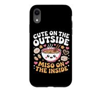 Cute on The Outside, Miso on The Inside. Cute Ramen Coque pour iPhone XR