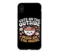 Cute on The Outside, Miso on The Inside. Cute Ramen Coque pour iPhone XS Max