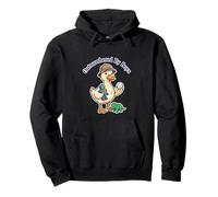 Cute Outnumbered by Boys Goose Mom Duck pour Femmes Mama Sweat à Capuche