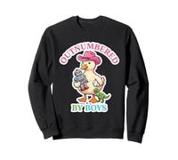 Cute Outnumbered by Boys Goose Mom Duck pour Femmes Mama Sweatshirt