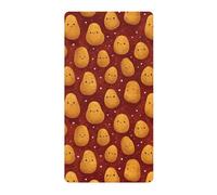 Cute Patatoes Parure de berceau en coton doux et confortable pour garçons et filles Décoration de chambre d'enfant